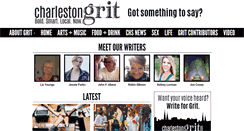 Desktop Screenshot of charlestongrit.com